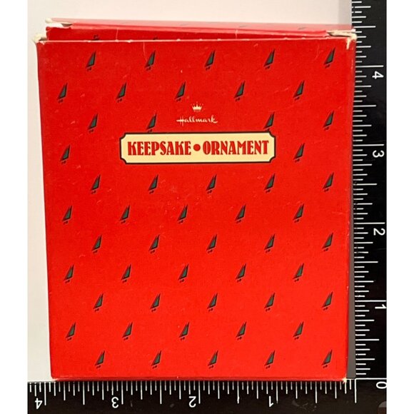 1986 HALLMARK KEEPSAKE ORNAMENT QXO440-3 OLD FASHIONED SANTA HANDCRAFTED - Picture 3 of 8